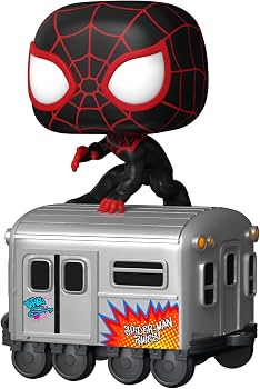 Funko POP! Trains: Mile Morales on Subway Car #21 - Amazon Exclusive
