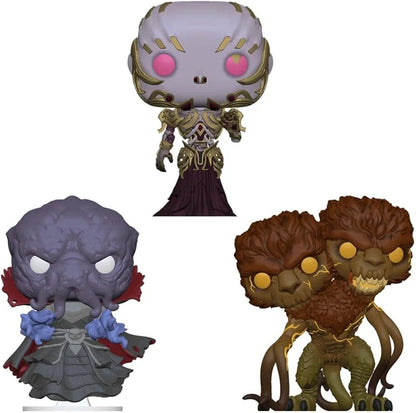 Funko Pop! Games: 3-Pack: D&D: Vecna/Mind Flayer/Demogrogon