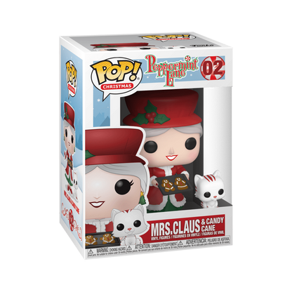 Funko Pop! Christmas: Peppermint Lane Mrs. Cl.aus & Candy Cane #02