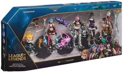 League of Legends Champion Collection Dual Cities Pack Action Figure 5-Pack