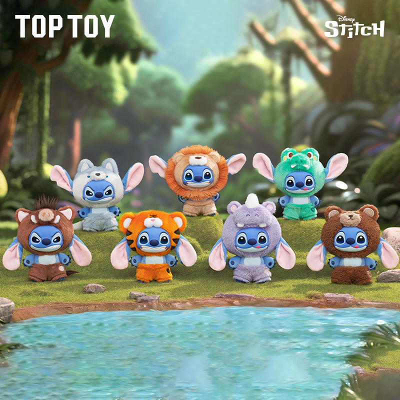 Stitch Wild Animal Series Plush Blind Box