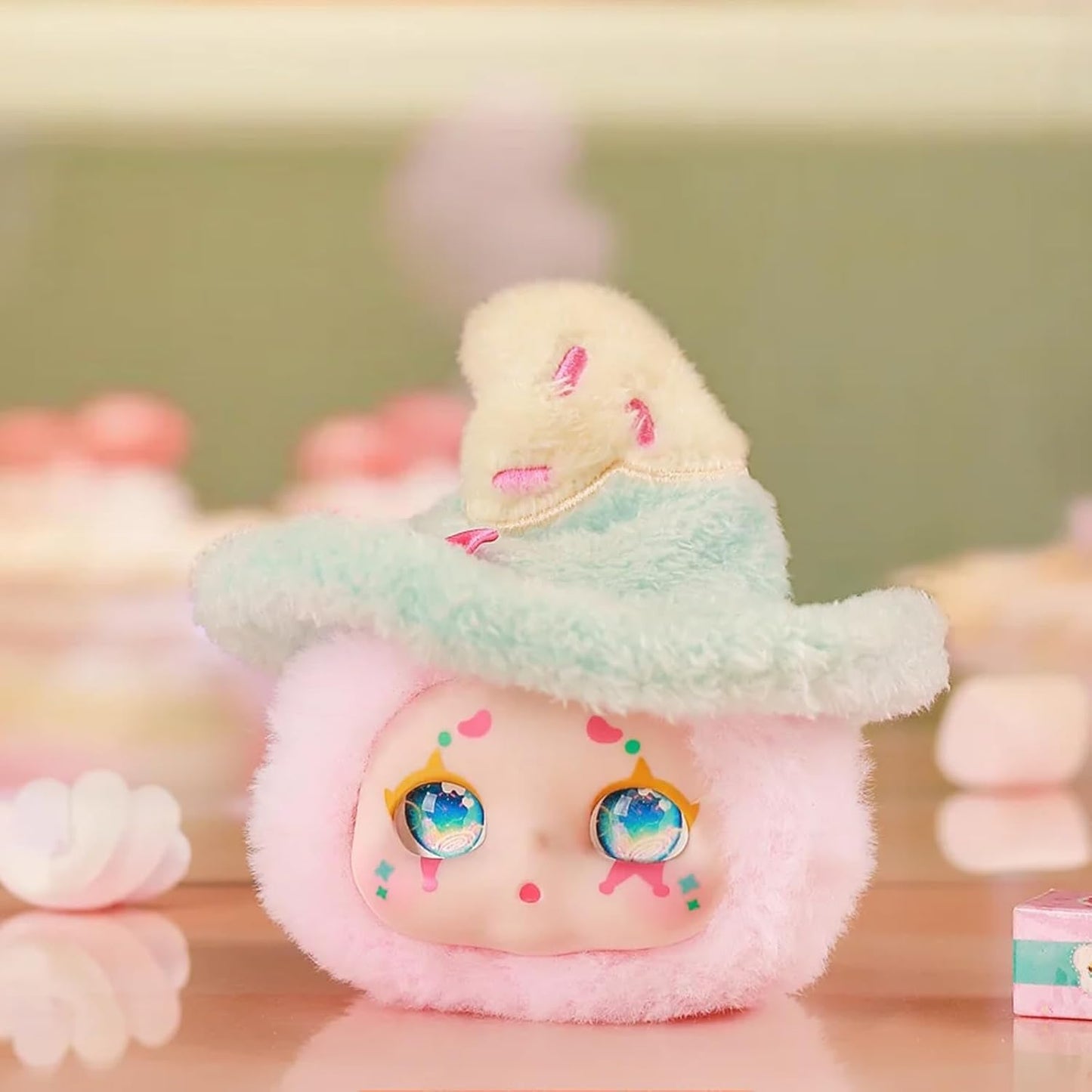 CALEMBOU Plush Blind Box, Kawaii Kimmon High Tea Series Stuffed Blind Box Keychain