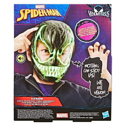 Marvel Spider-Man VenomVersus Venom Glow-In-The-Dark Mask With Sound Effects