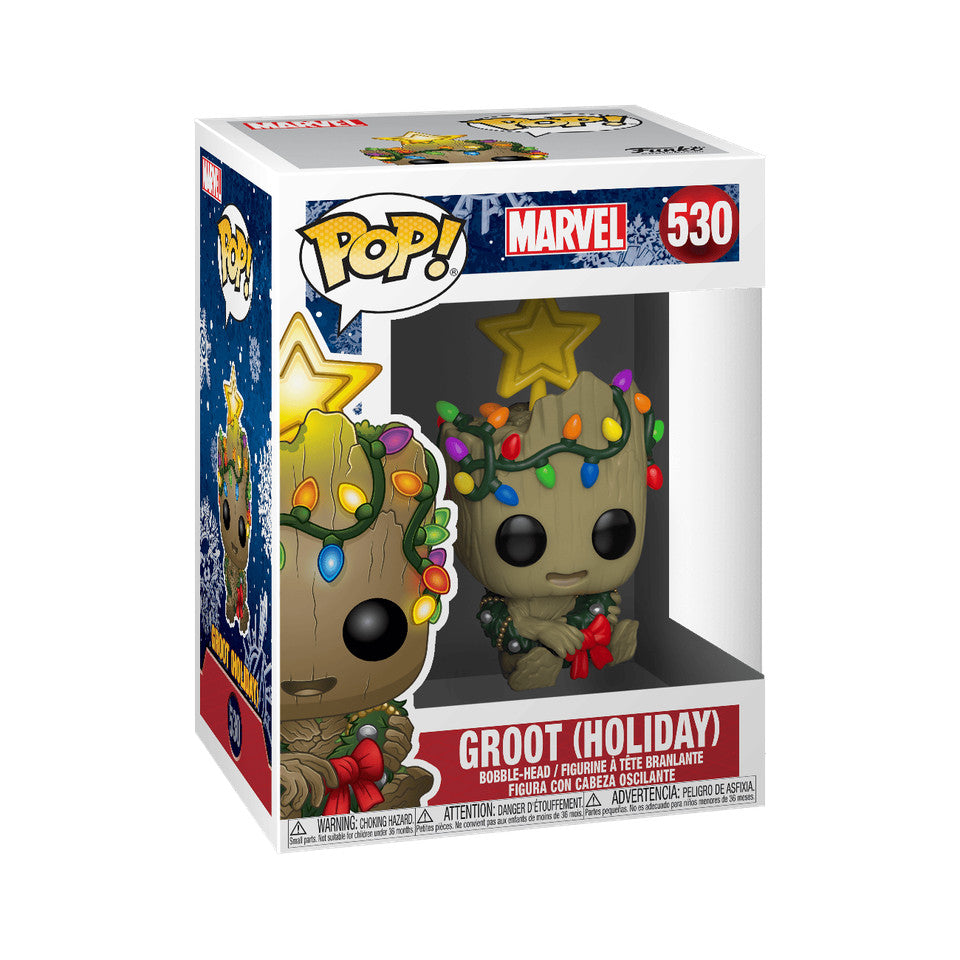 Funko POP! Marvel Holiday - Groot (Holiday) #530