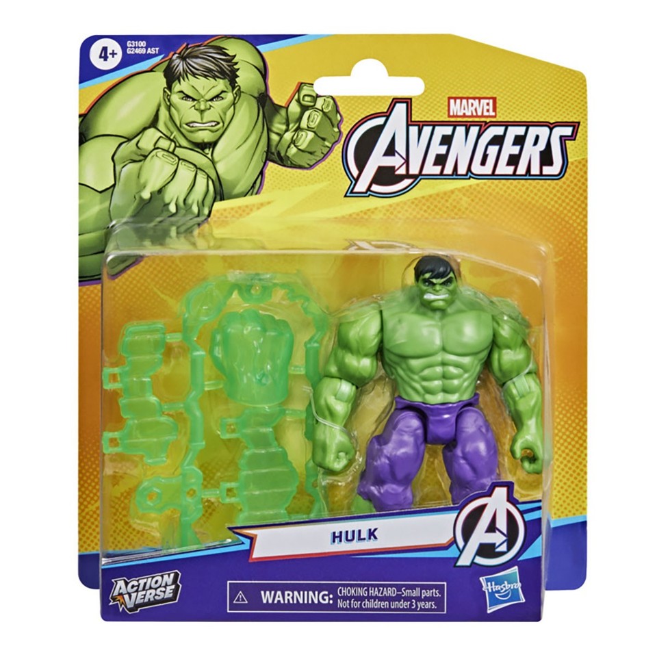 Marvel Avengers Actionverse Hulk Action Figure