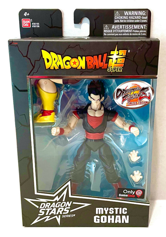 Dragonball Super 6 Inch Action Figure Dragon Stars Mystic Gohan Dragonball Fighter Z Limited Edition Game Stop