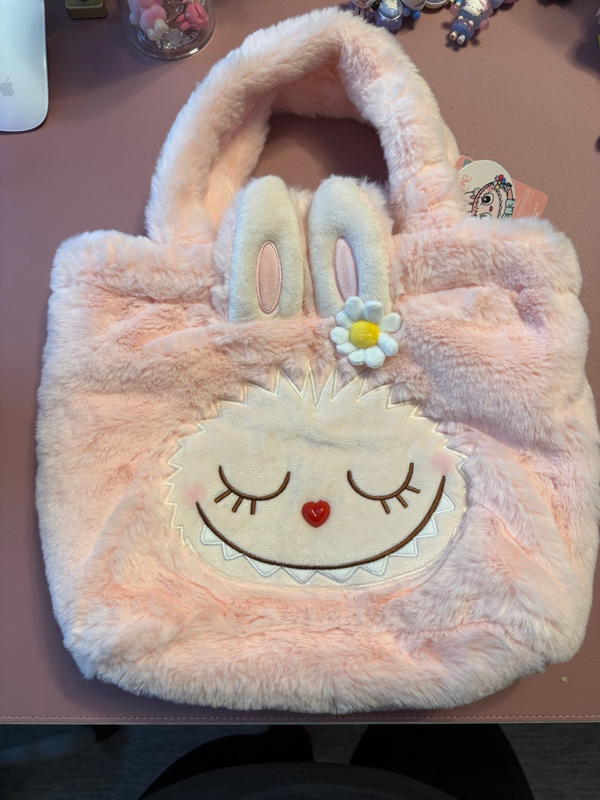 POP LAND MOKOKO Classic Bag Series Reversible Plush Bag