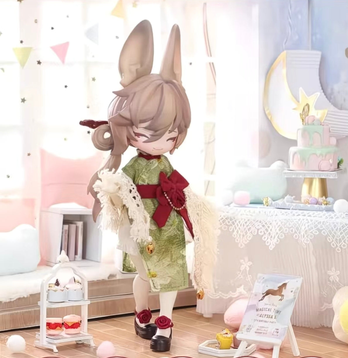 Moon Jumping Time Bunny Series 1/12 Action Figure BJD Blind Box