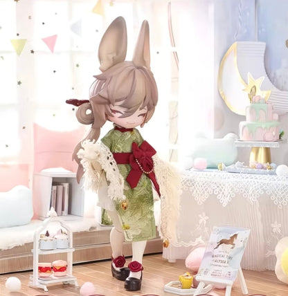Moon Jumping Time Bunny Series 1/12 Action Figure BJD Blind Box