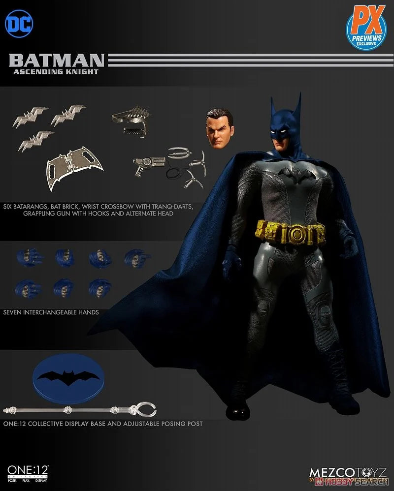 Batman Ascending Knight Mezco one:12
