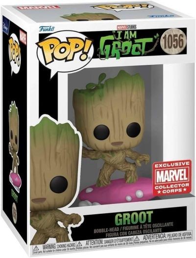 Funko Pop! Disney+ I am Groot #1056 Collector Corps Marvel Exclusive