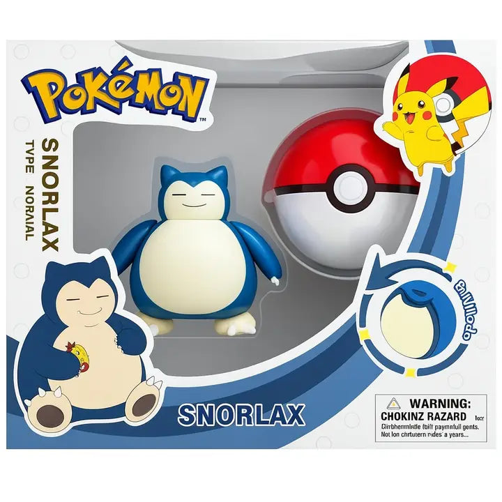 Pokémon Transform Pokeball Snorlax