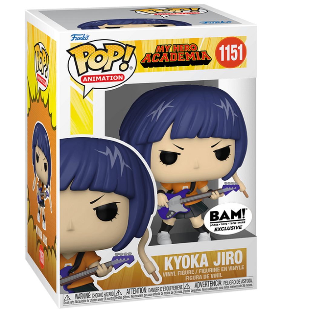 Funko Pop! Animation: MHA - Kyoka Jiro with Guitar #1151 BAM! Exclusive