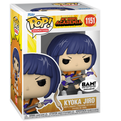 Funko Pop! Animation: MHA - Kyoka Jiro with Guitar #1151 BAM! Exclusive