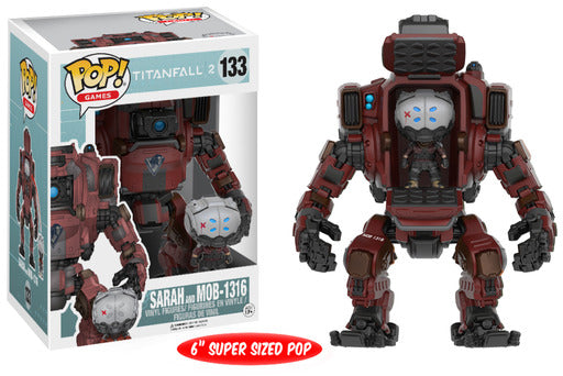 Funko Pop! 6IN: Games: Titanfall 2: Sarah and MOB-1316 #133