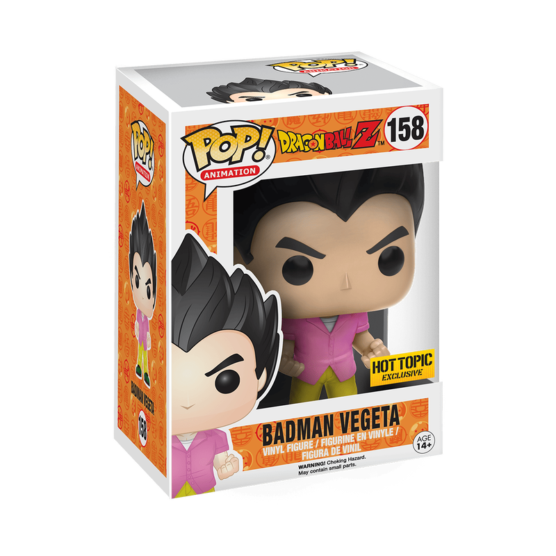 Funko Pop! Animation: Dragonball Z Badman Vegeta #159 Hot Topic Exclusive