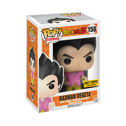 Funko Pop! Animation: Dragonball Z Badman Vegeta #159 Hot Topic Exclusive