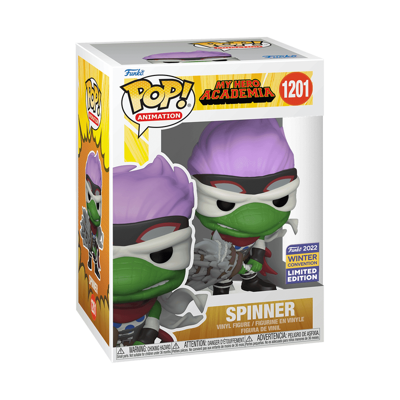 Funko Pop! Animation: MHA - Spinner #1201 (2022 Winter Convention Edition)