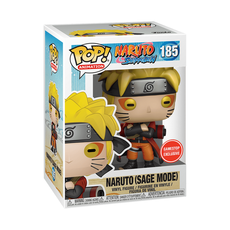 Funko Pop! Animation: Naruto: Naruto (Sage Mode) #185 - Game Stop Exclusive
