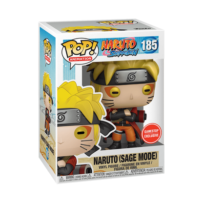 Funko Pop! Animation: Naruto: Naruto (Sage Mode) #185 - Game Stop Exclusive
