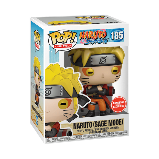Funko Pop! Animation: Naruto: Naruto (Sage Mode) #185 - Game Stop Exclusive