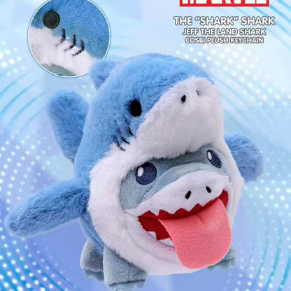 Marvel Rivals: Jeff the Land Shark Plush Keychain Blind Box