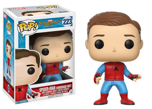 Funko Pop! Marvel: Spider-Man Home Coming - Spider-Man #223 - Homemade Suit
