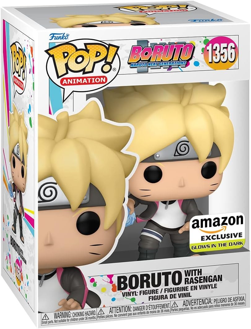 Funko POP! Animation: Boruto - Boruto Uzumaki With Ransengan #1356 - Glow In the Dark