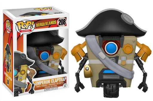 Funko Pop! Games: Borderlands: Emperor Claptrap #208