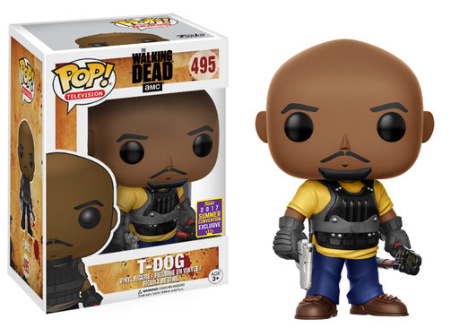 Funko Pop! Television: Walking Dead: T-Dog #495 2017 Summer Conv. Exclusive