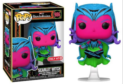 Funko Pop! Wandavision: Scarlet Witch #986 Blacklight Target Exclusive