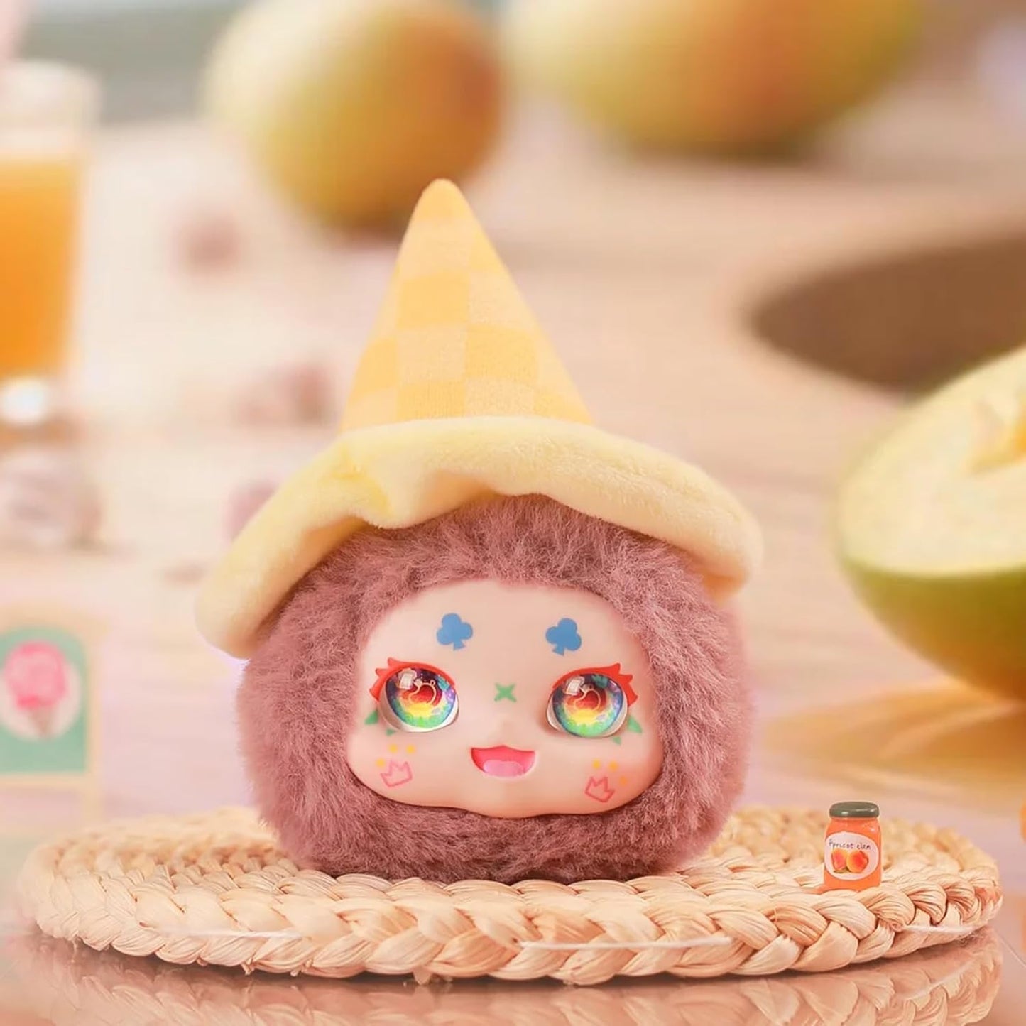 CALEMBOU Plush Blind Box, Kawaii Kimmon High Tea Series Stuffed Blind Box Keychain