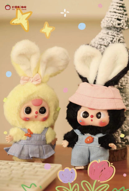 Baby Three V2 Rabbit Macaron Cute Bunny Plush Series Blind Box