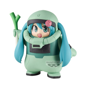 Gundam 45th x Hatsune Miku Figure Zaku Costume