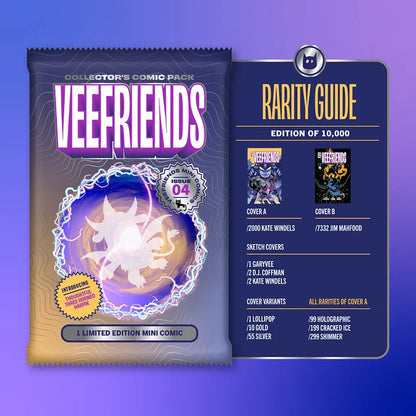 VEEFRIENDS COMIC BOOK #4 Hunt for Harpik