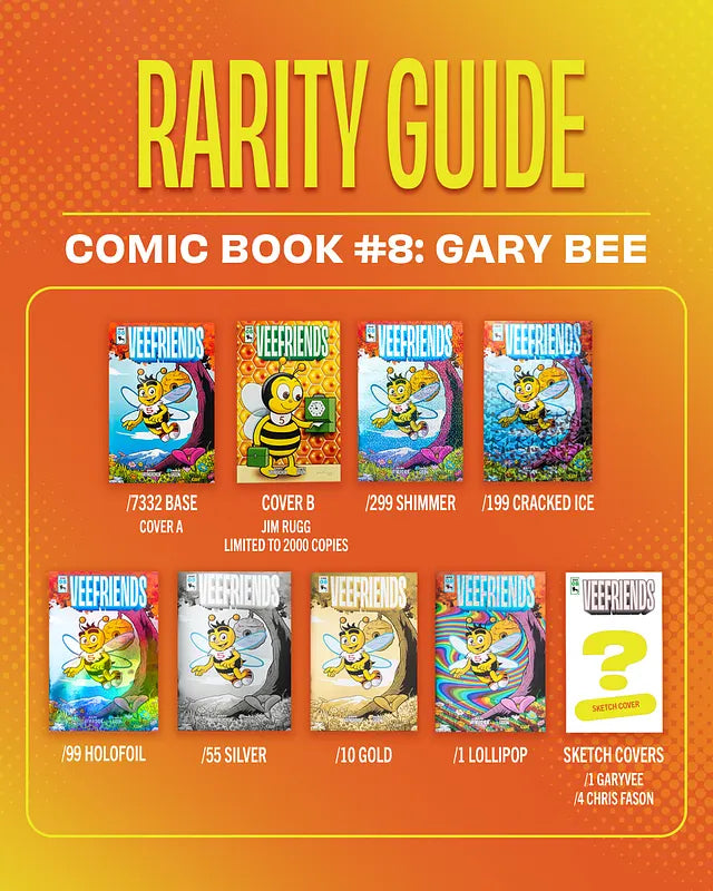 VEEFRIENDS COMIC BOOK #8 Gary Bee