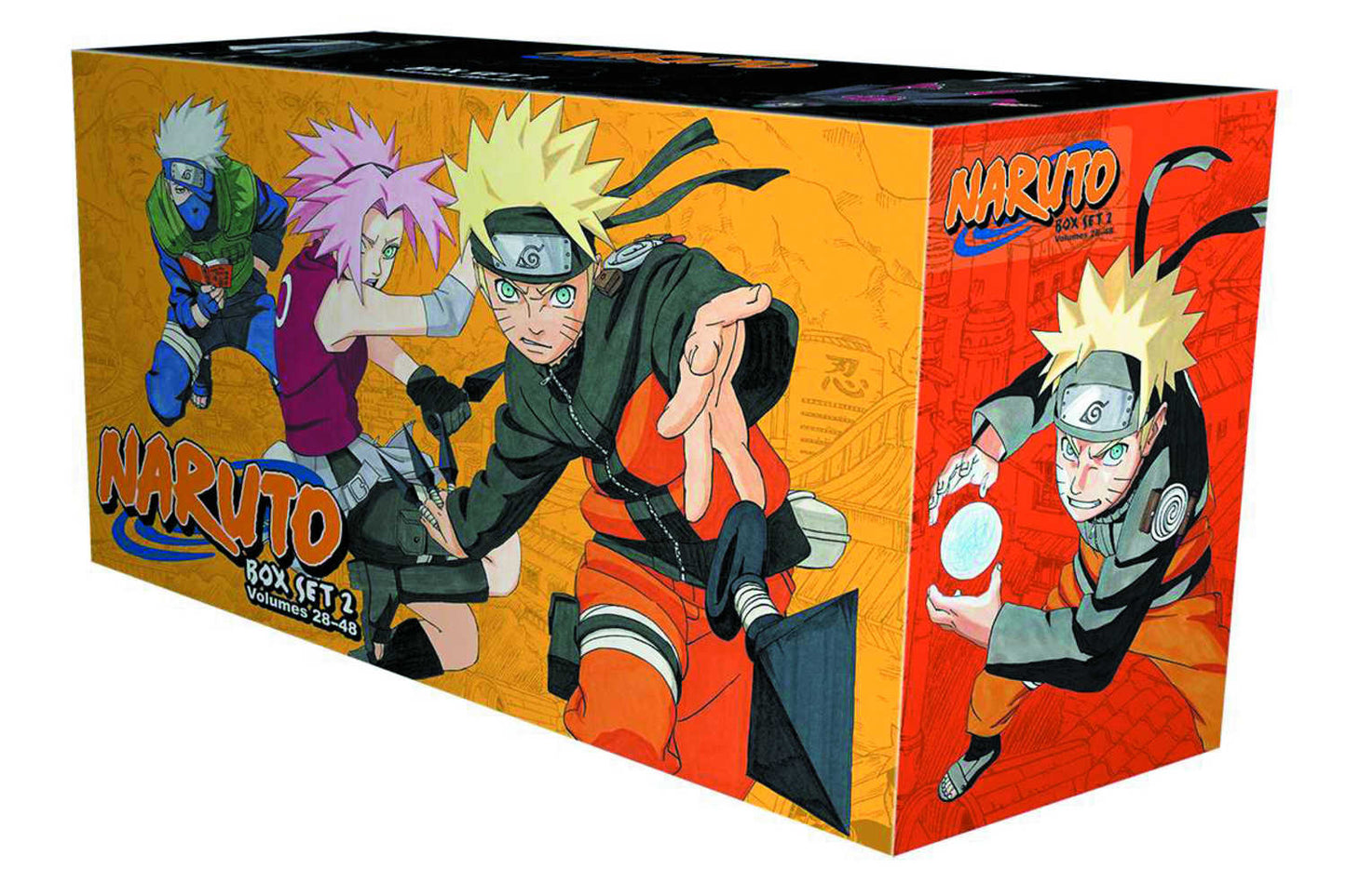 Naruto Graphic Novel Box Set 2 Vols 28-48