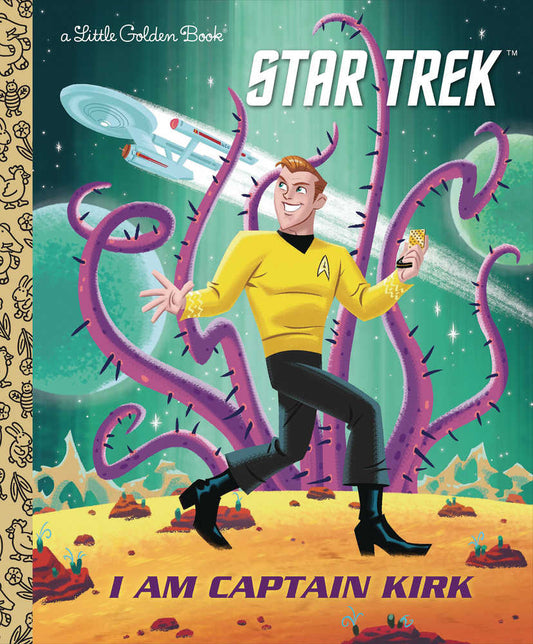 I Am Captain Kirk Little Golden Book 