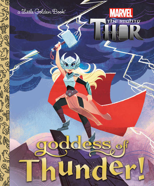 Marvel Thor Goddess Of Little Golden Book