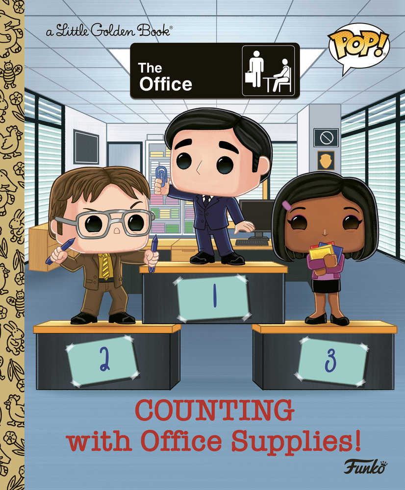 Funko Counting With Office Supplies Little Golden Book