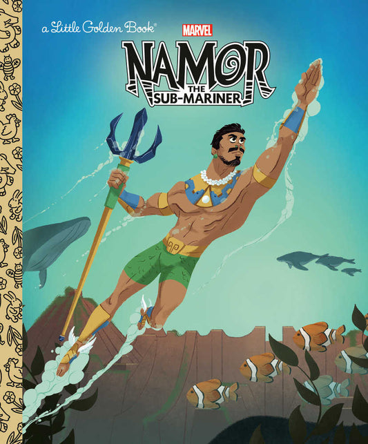 Namor The Sub-Mariner Little Golden Book (Marvel)