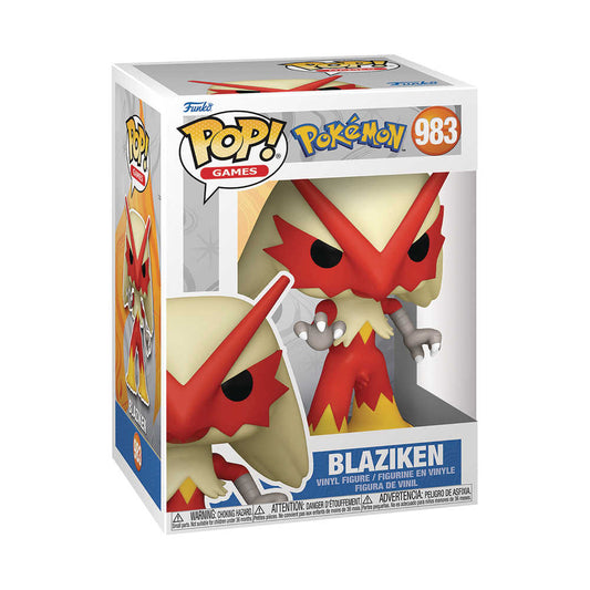 Pop Games Pokemon Blaziken Vinyl Figure 