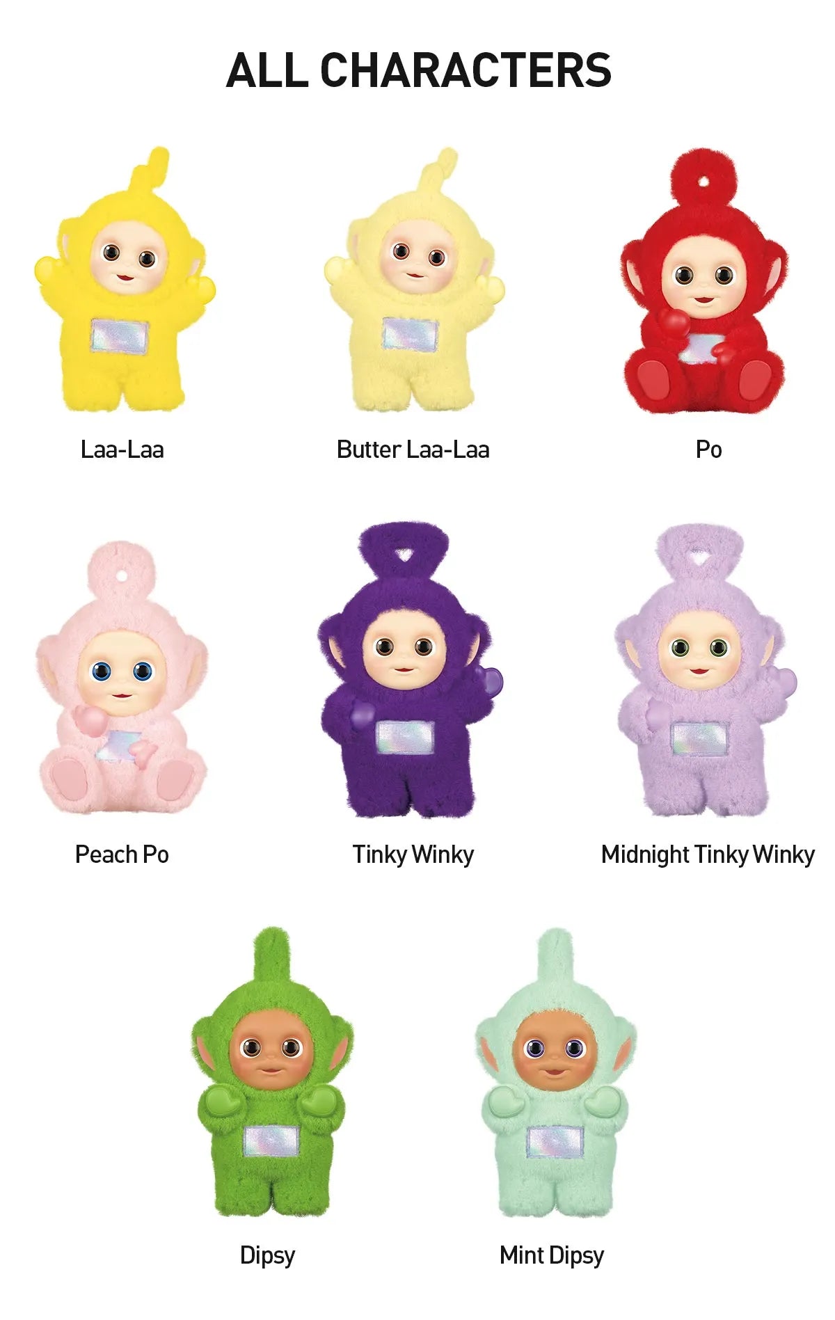 Teletubbies Vibrancy Series Figures Blind Box