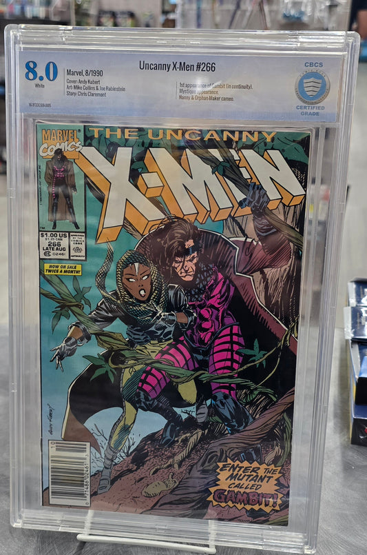 Uncanny X-Men #266 CBCS 8.0