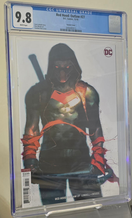 Red Hood: Outlaw #27 CGC 9.8 Variant Cover