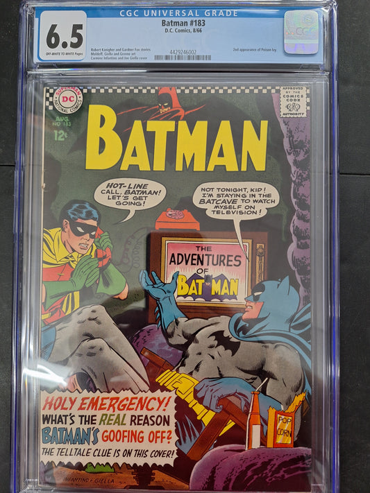 Batman #183 2nd App Poison Ivy CGC 6.5