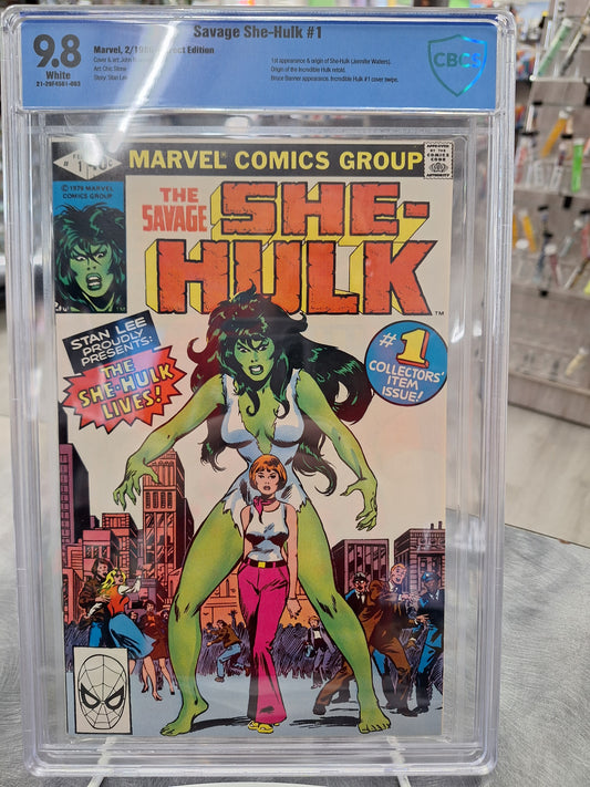 The Savage She-Hulk #1 CBCS 9.8