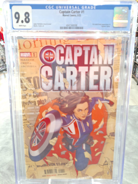 Captain Carter #1 CGC 9.8
