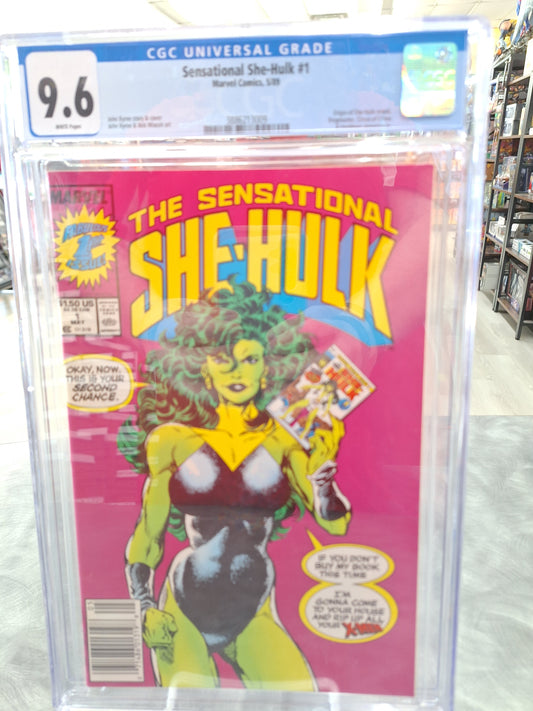 The Sensational She-Hulk #1 CGC 9.6