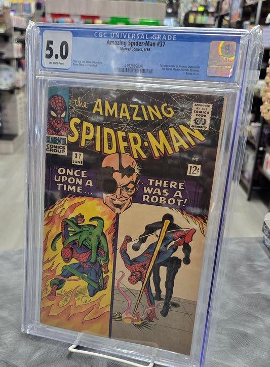 CGC 5.0 Amazing Spider-Man #37